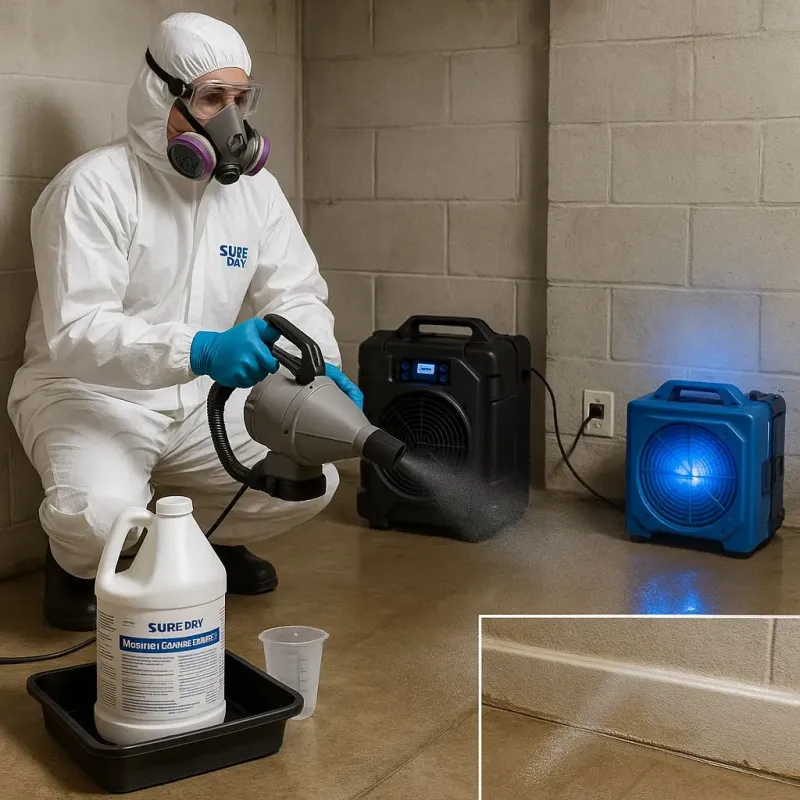 Sanitization and Odor Removal process in Clyde, OH