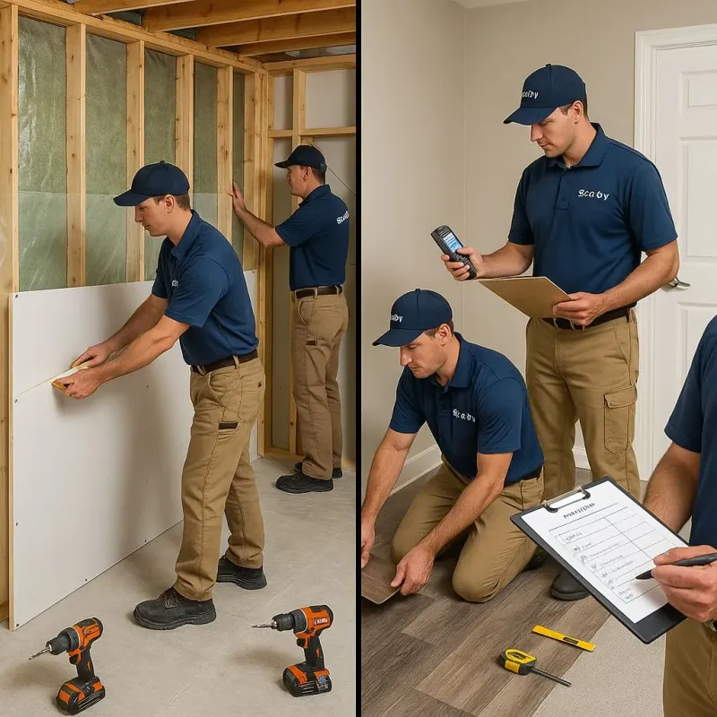Repairs and Reconstruction process in Clyde, OH